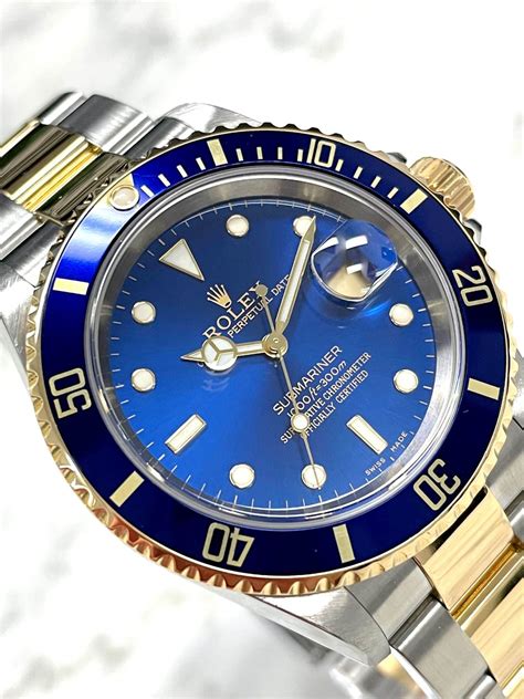 rolex submariner dial types|rolex submariner two tone blue.